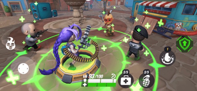 Tham gia cuộc chiến tổ đội online vui nhộn trong game Trooper Shooter