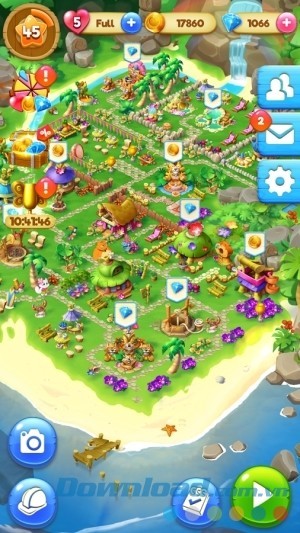 Bản đồ của Tropicats cho Android