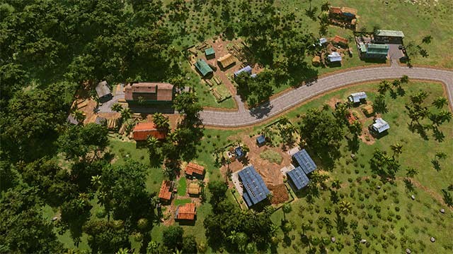 Chơi game Tropico 7 ở góc nhìn top-down giúp bao quát toàn bộ quốc đảo