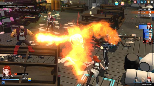 Chiến đấu và hỗ trợ cảnh sát chống tội phạm trong game Troubleshooter