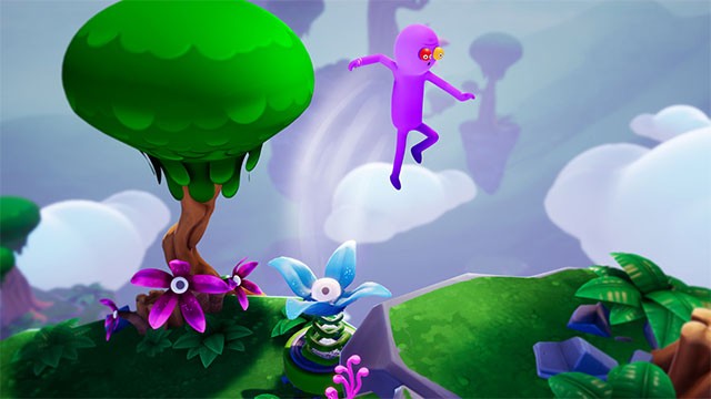 Game phiêu lưu hành động giải cứu vũ trụ - Trover Saves the Universe