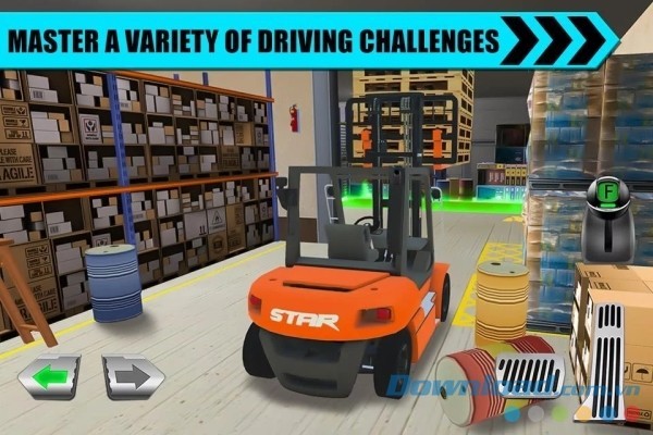 Làm chủ một loạt thử thách lái xe thú vị trong Truck Driver: Depot Parking Simulator cho Android