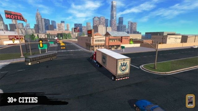 Lái xe qua hơn 30 thành phố khác nhau