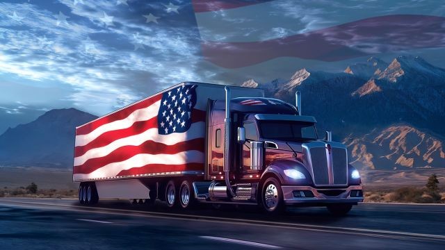 Truck Simulator 2026: USA là game mô phỏng lái xe chở hàng vòng quanh nước Mỹ