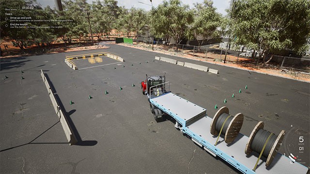 Truck World: Driving School là game giả lập học lái xe tải với nhiều thử thách, cấp độ khó khác nhau