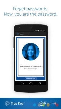 True Key by Intel Security cho Android quản lý mật khẩu