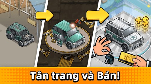 Tân trang lại và bán xe hơi