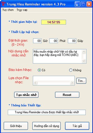 Trung Hieu Reminder Pro