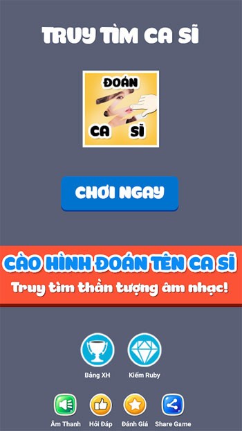 Chơi game Truy Tìm Ca Sĩ