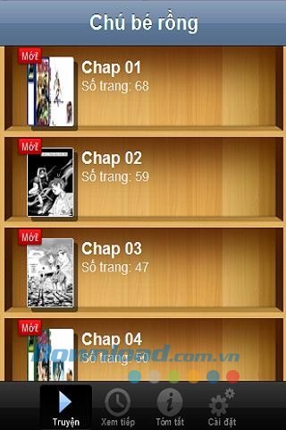 Truyện chú bé Rồng for Android