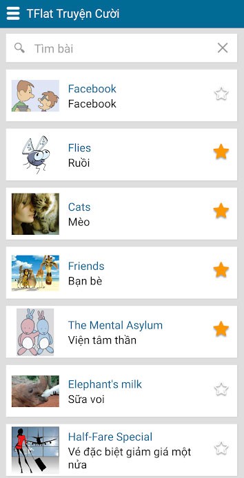 Truyen cuoi tieng Anh