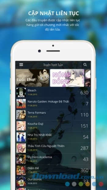 Cập nhật những chương truyện mới nhất vô cùng chất lượng