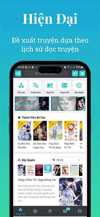 TruyenHD cho Android