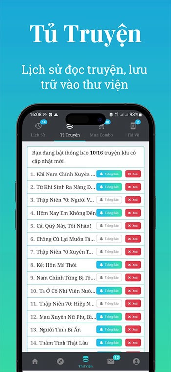 TruyenHD cho Android