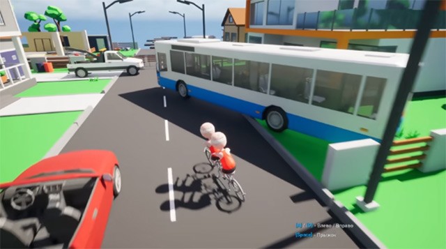 Đua xe đạp đôi độc đáo và phấn khích trong game Try To Drive