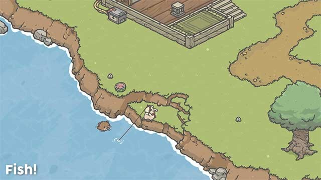 Câu cá và đem bán lấy cà rốt