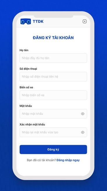 Đăng ký tài khoản TTDK
