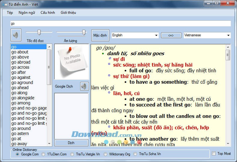 Từ điển Anh - Việt