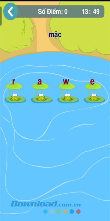 Chơi game, rèn từ vựng