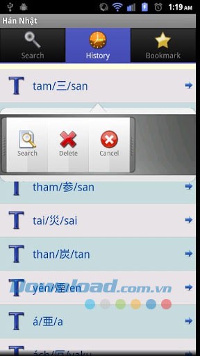 Tu dien Han Nhat for Android