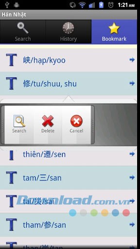 Tu dien Han Nhat for Android