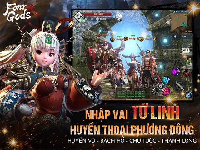 Tải game Tứ Hoàng Mobile cho Android