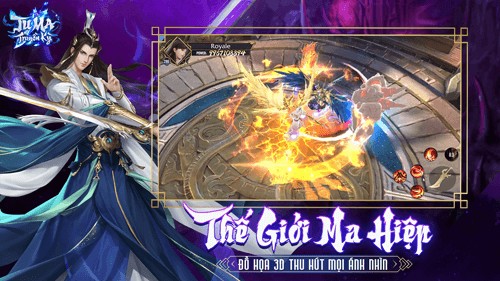 Thế giới ma hiệp với đồ họa 3D thu hút ánh nhìn