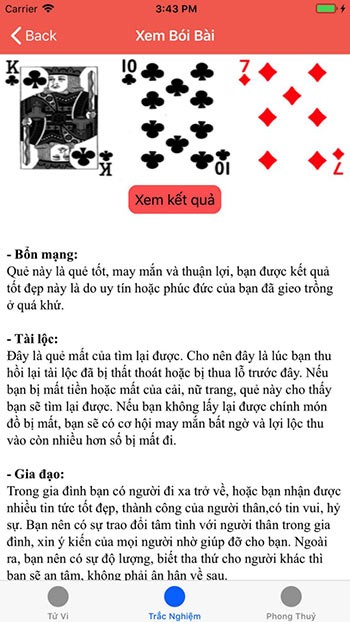 Xem bói bài