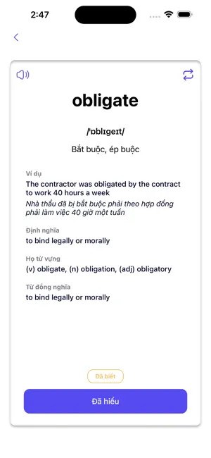 Từ vựng 123 cho iOS