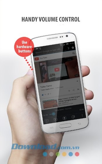 Điều khiển bằng nút vật lý với Tubio