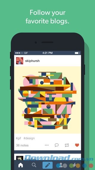 Theo dõi blog yêu thích