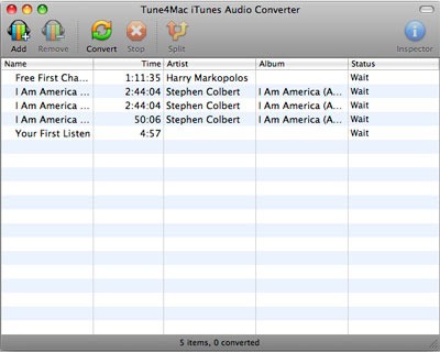 Tune4mac iTunes Audio Converter