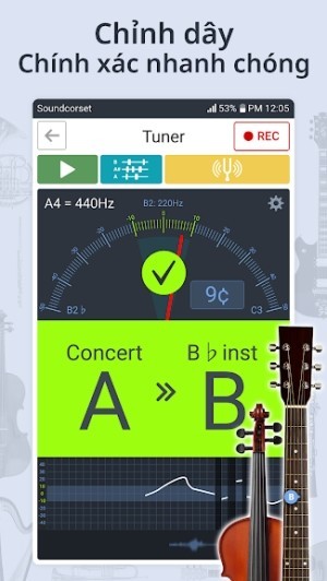 Chỉnh dây chính xác, nhanh chóng