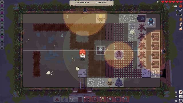 Đặt pháo và bẫy một cách chiến lược trước khi trận chiến bắt đầu