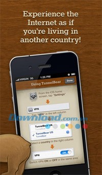 TunnelBear VPN for iOS