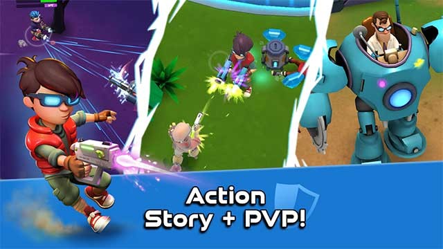 Turbo Shot for iOS là game phiêu lưu bắn súng PvP sôi động