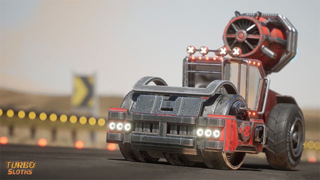 Liên tục nâng cấp xe đua để sẵn sàng bước vào những cuộc chiến mới trong Turbo Sloth game