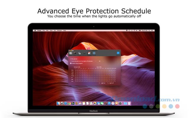 Lịch trình bảo vệ mắt tiên tiến