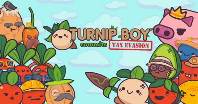 Bước vào cuộc phiêu lưu ly kỳ của chú củ cải trong Turnip Boy Commits Tax Evasion