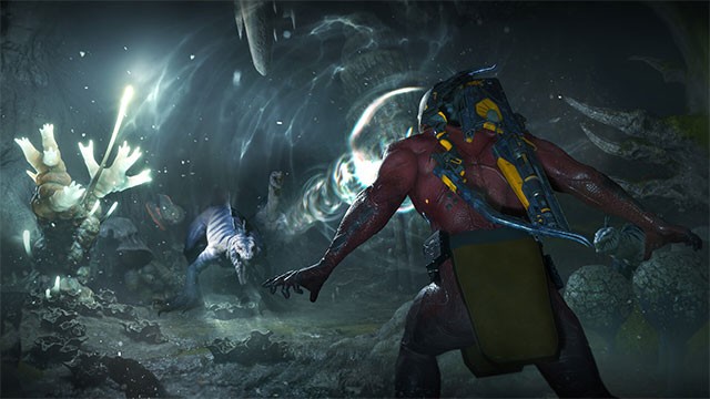 Hóa thân thành chiến binh Turok trong cuộc chiến với khủng long và sinh vật ngoài hành tinh