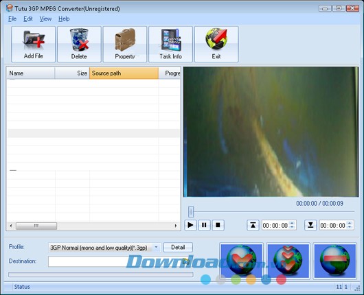 Tutu 3GP MPEG Converter
