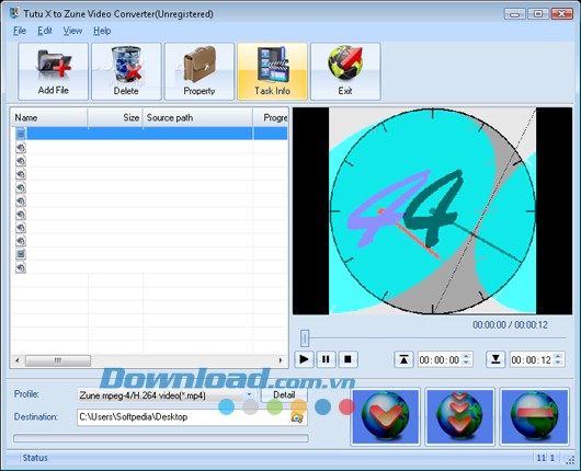 Tutu X to Zune Video Converter