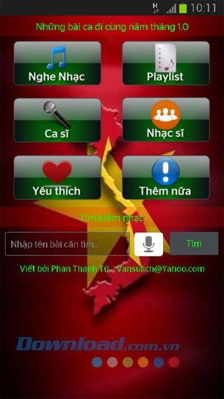Tuyển tập nhạc đỏ - nhạc tiền chiến for Android