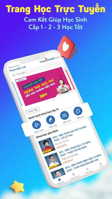 Trang học trực tuyến