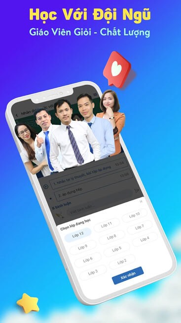 Học với giáo viên hàng đầu