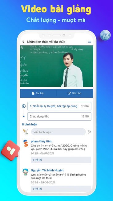 Video bài giảng chất lượng