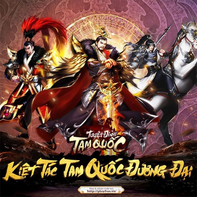 Game thẻ tướng Tam Quốc miễn phí
