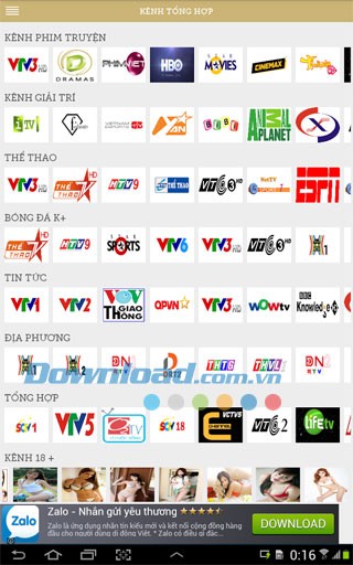 TV - Truyền hình Việt Nam for Android