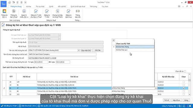 Dịch vụ kê khai thuế giá trị gia tăng trực tuyến