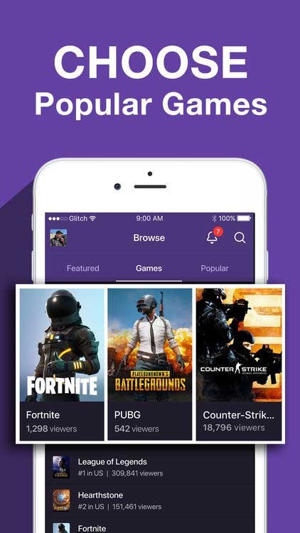 Chọn những game nổi tiếng